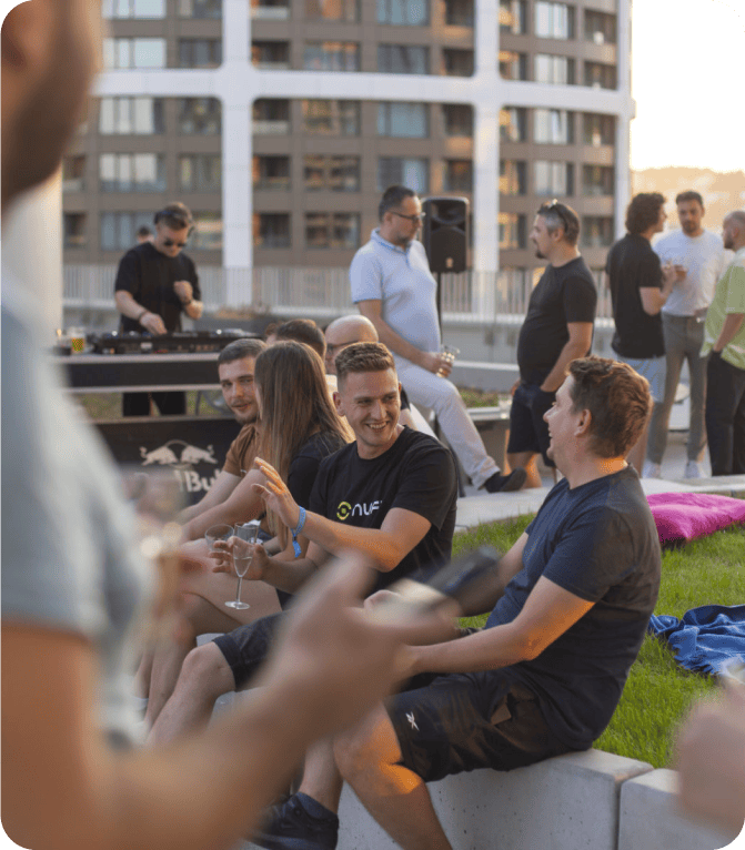 Startup party on the terrace 2023